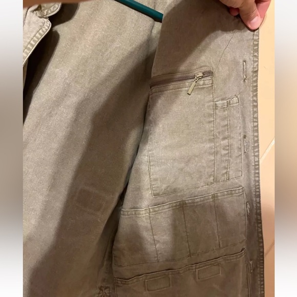 VTG Trail Designs Vest Unisex Small Tan Khaki Fishing Hunting Outdoors‎ Pockets - Picture 6 of 6